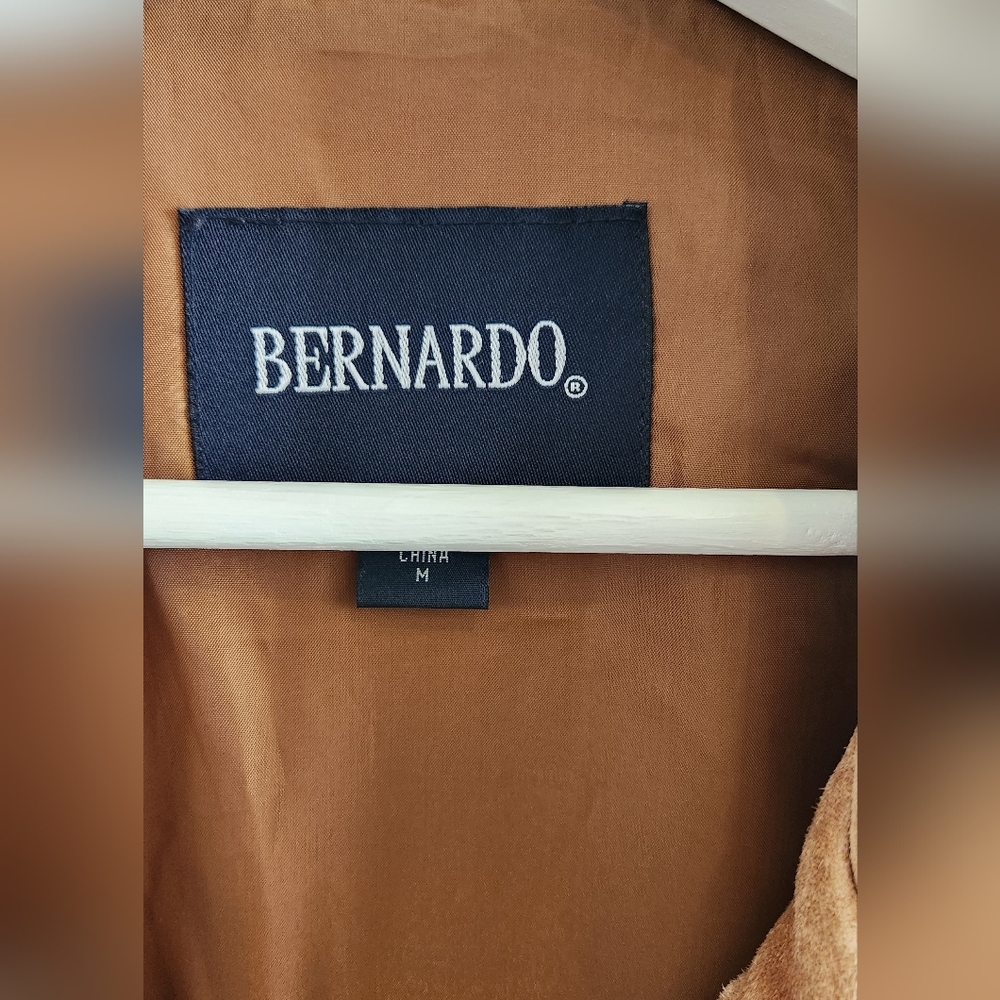 Bernardo Genuine Soft Suede Leather Jacket - Picture 8 of 16